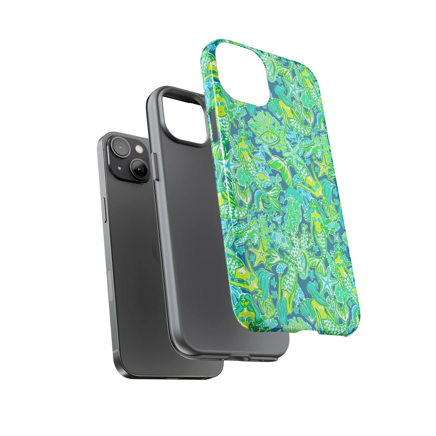 Emerald Mermaid iPhone Case
