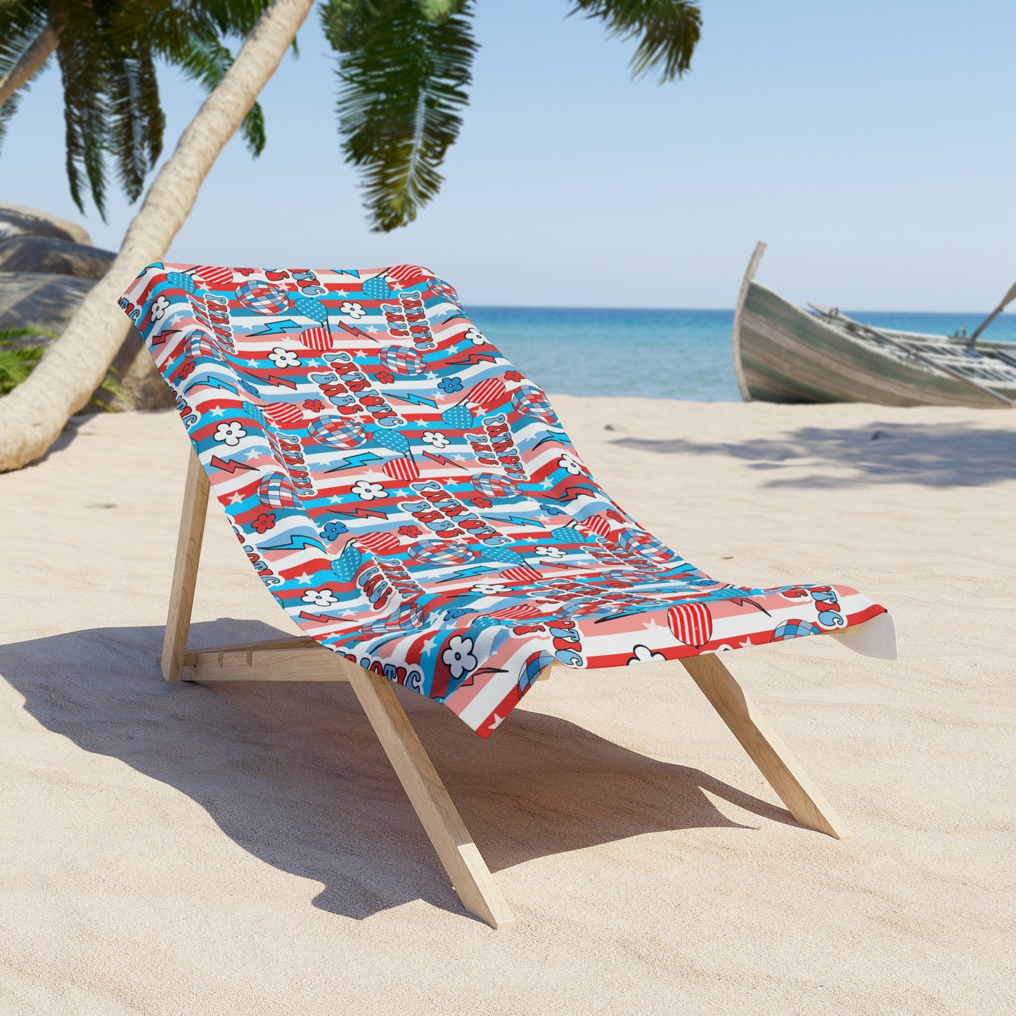 Patriotic Babe Towel