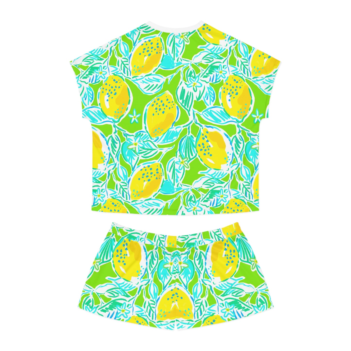Lemonade Days Women's Short Pajama Set