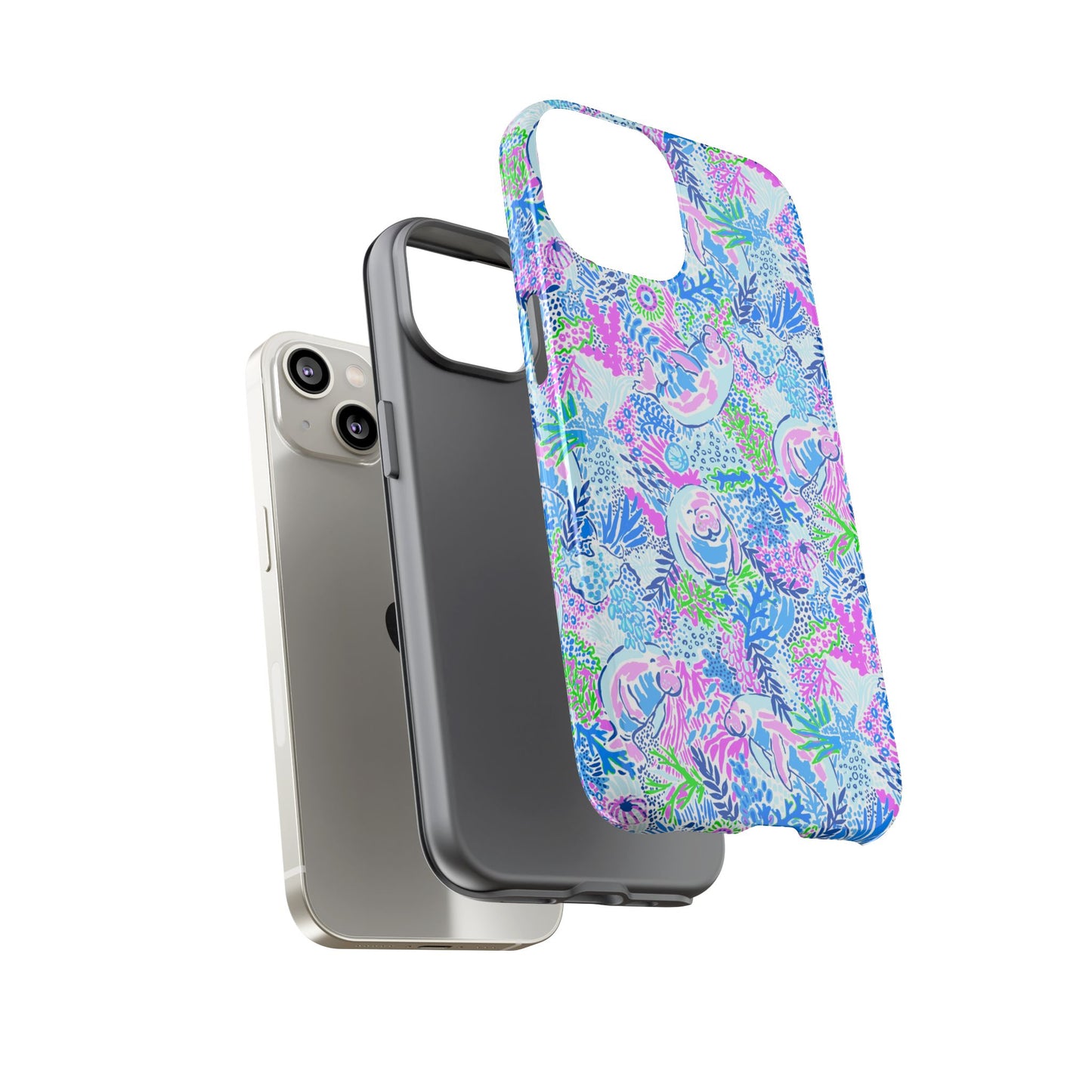 Manatee Paradise iPhone Case