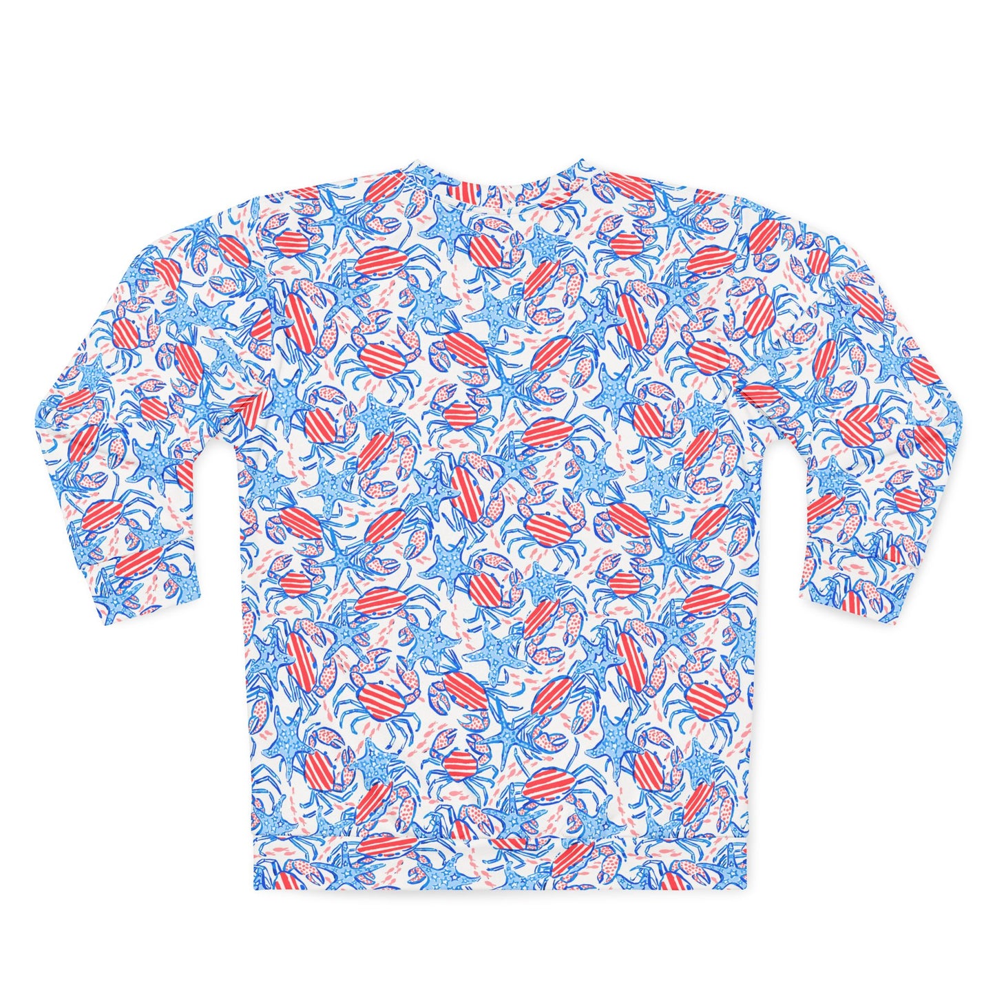Patriotic Crab & Seashell Spirit Sweatshirt