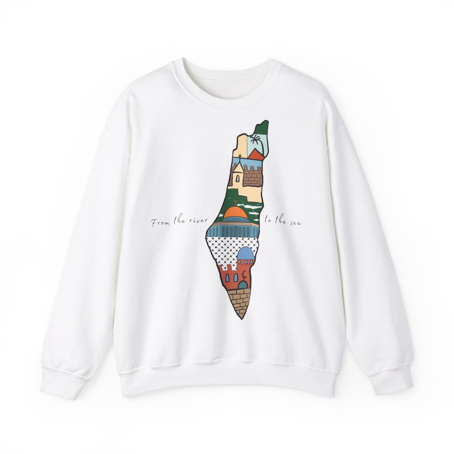 Mapwear: Palestine Edition Sweatshirt | Men