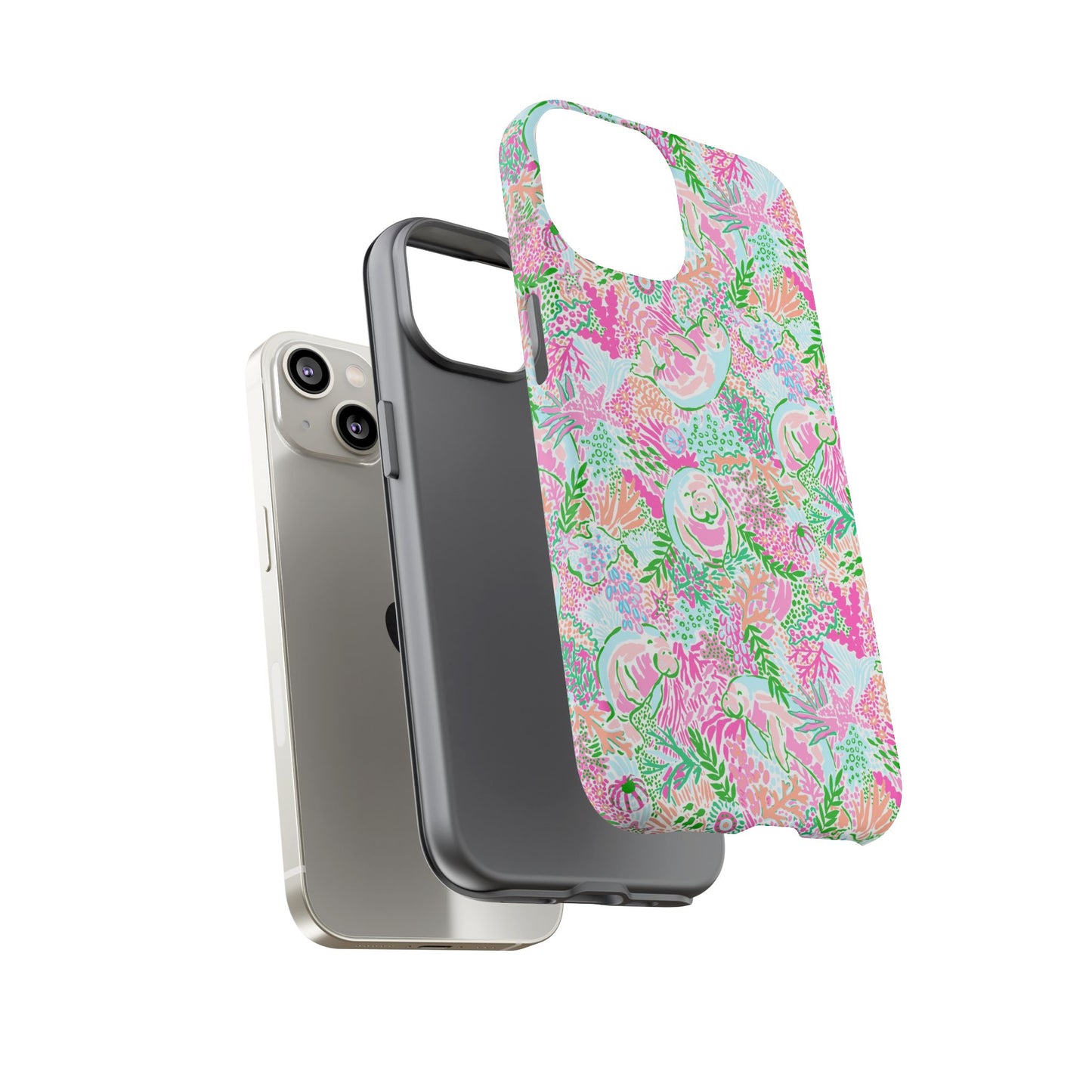 Manatee Paradise iPhone Case