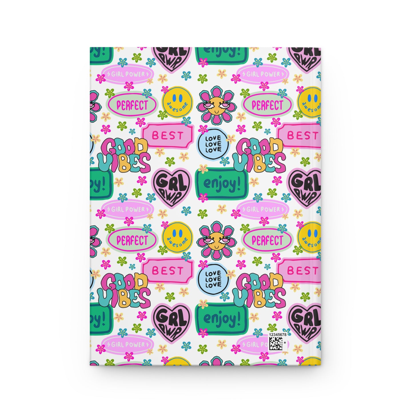 Girl Power, Good Vibes Hardcover Journal