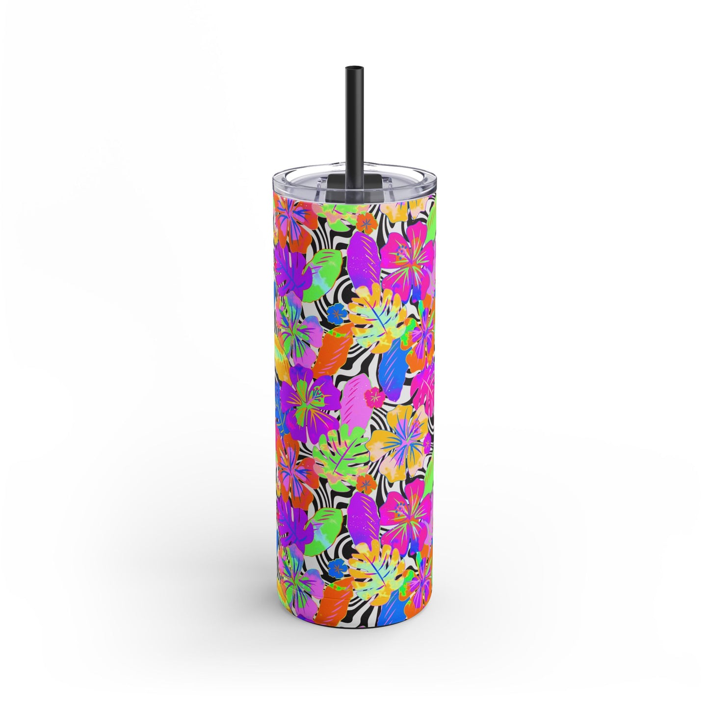 Fueling the Fire Skinny Tumbler with screw-on slide