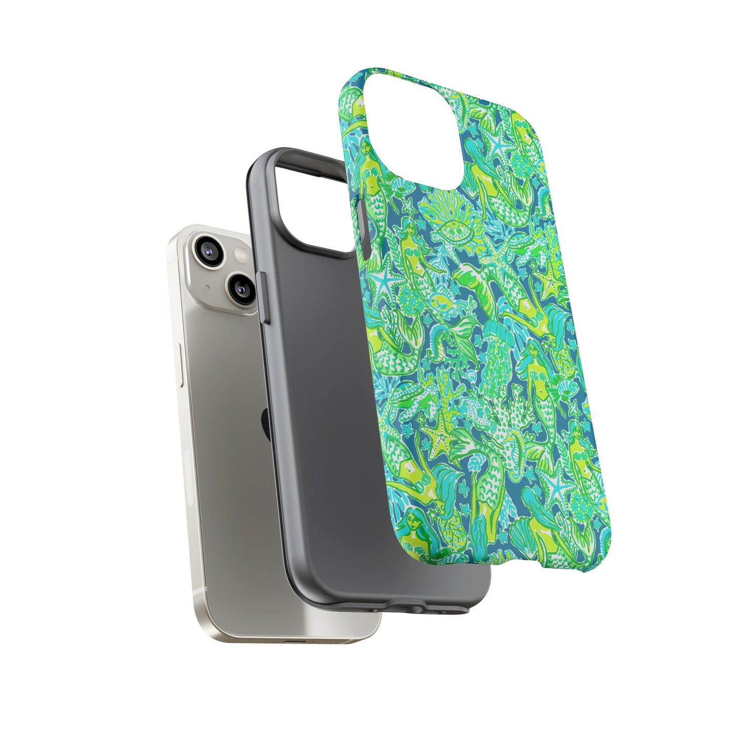 Emerald Mermaid iPhone Case