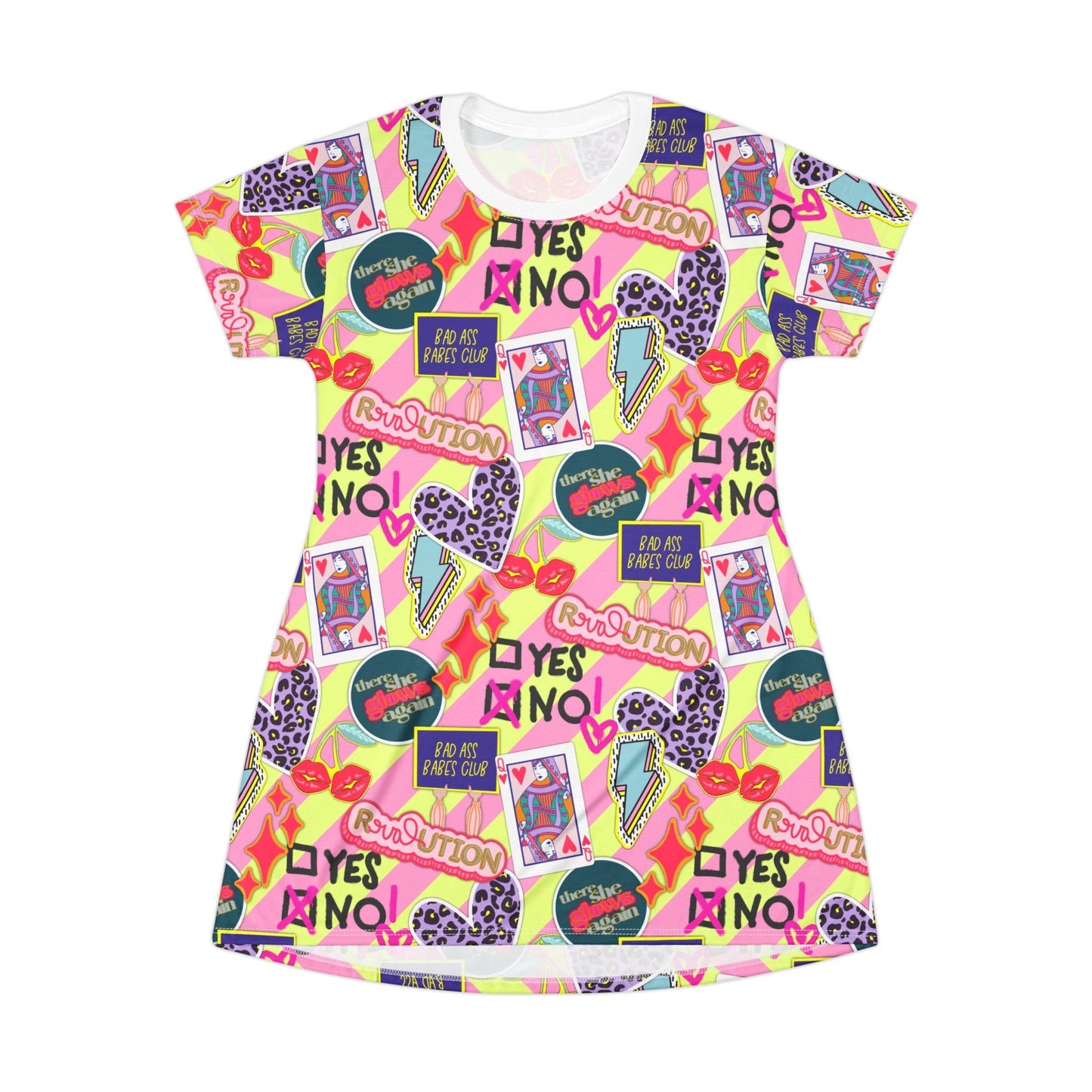 Girl Power Revolution T-Shirt Dress