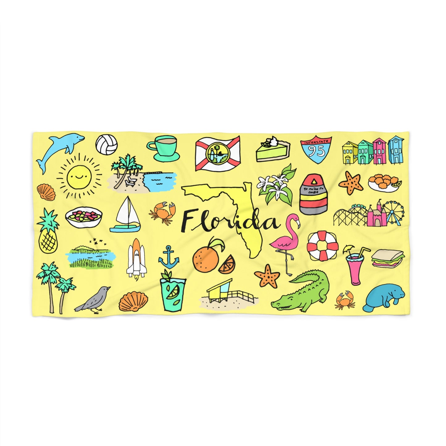 Tropicool Florida Towel