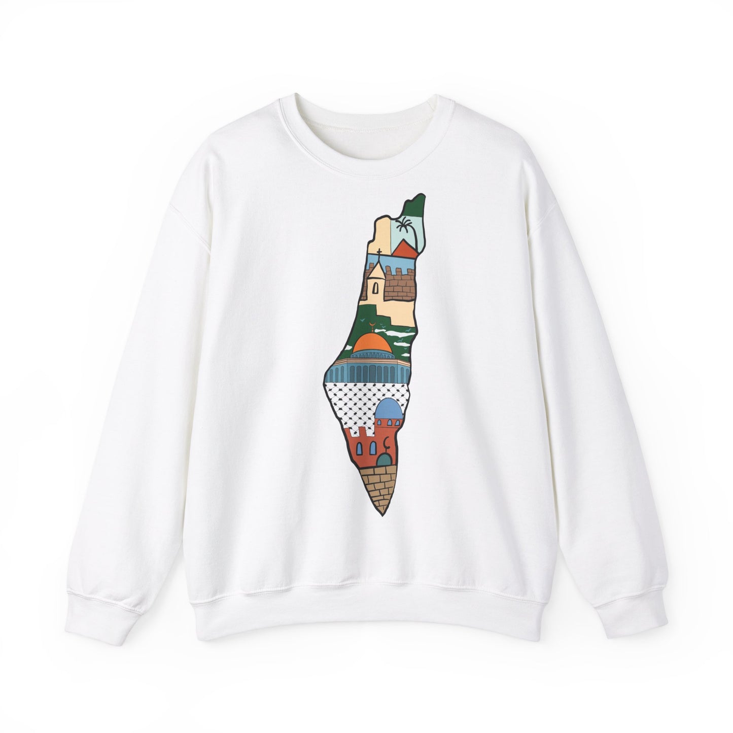 Mapwear: Palestine Edition Sweatshirt | Men