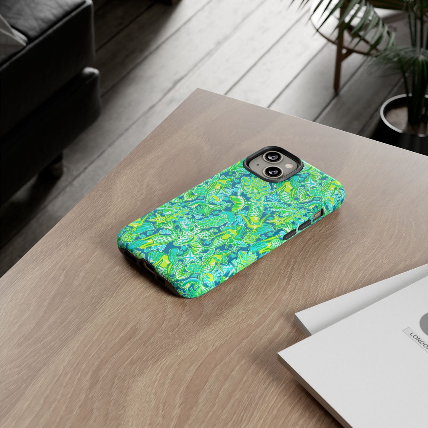 Emerald Mermaid iPhone Case