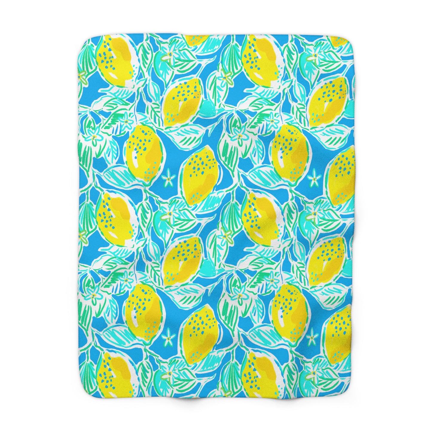 Lemonade Days Sherpa Fleece Blanket