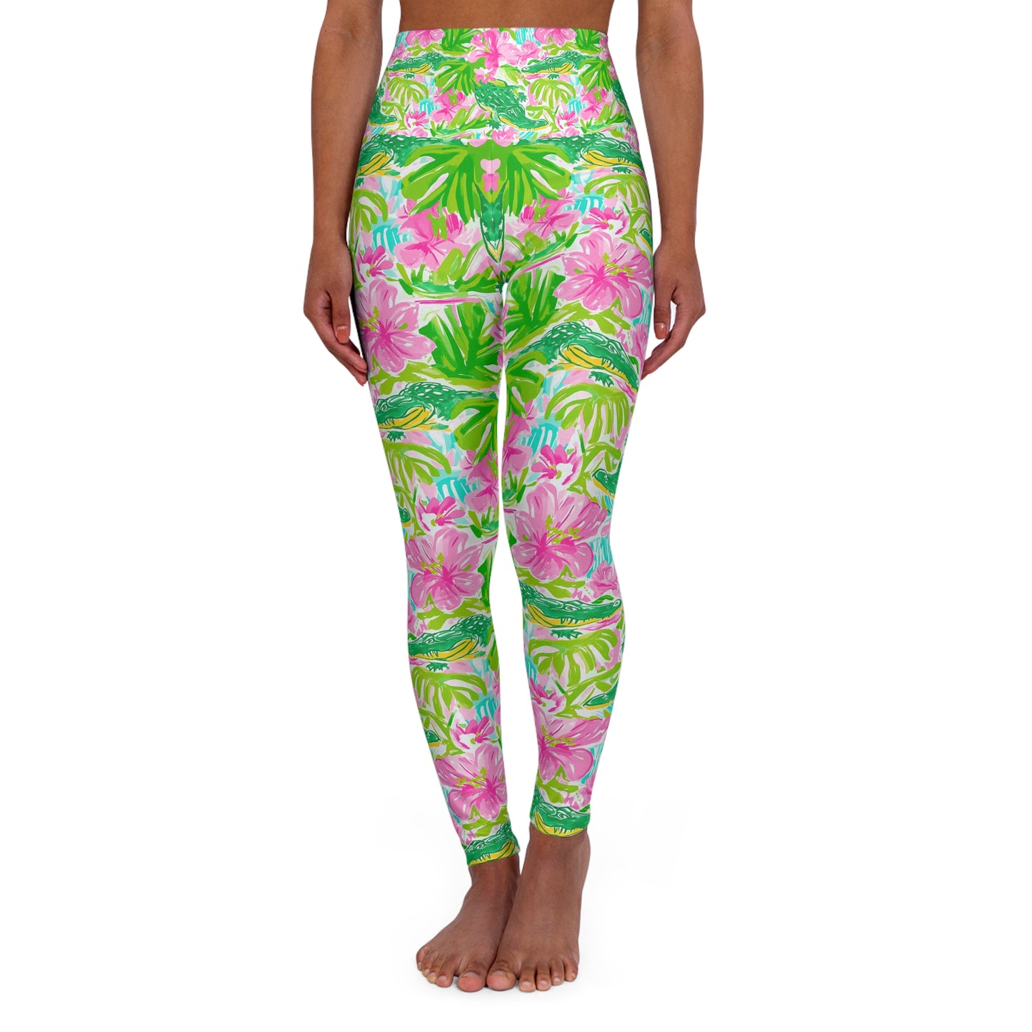 Swamp King High Waisted Yoga Leggings