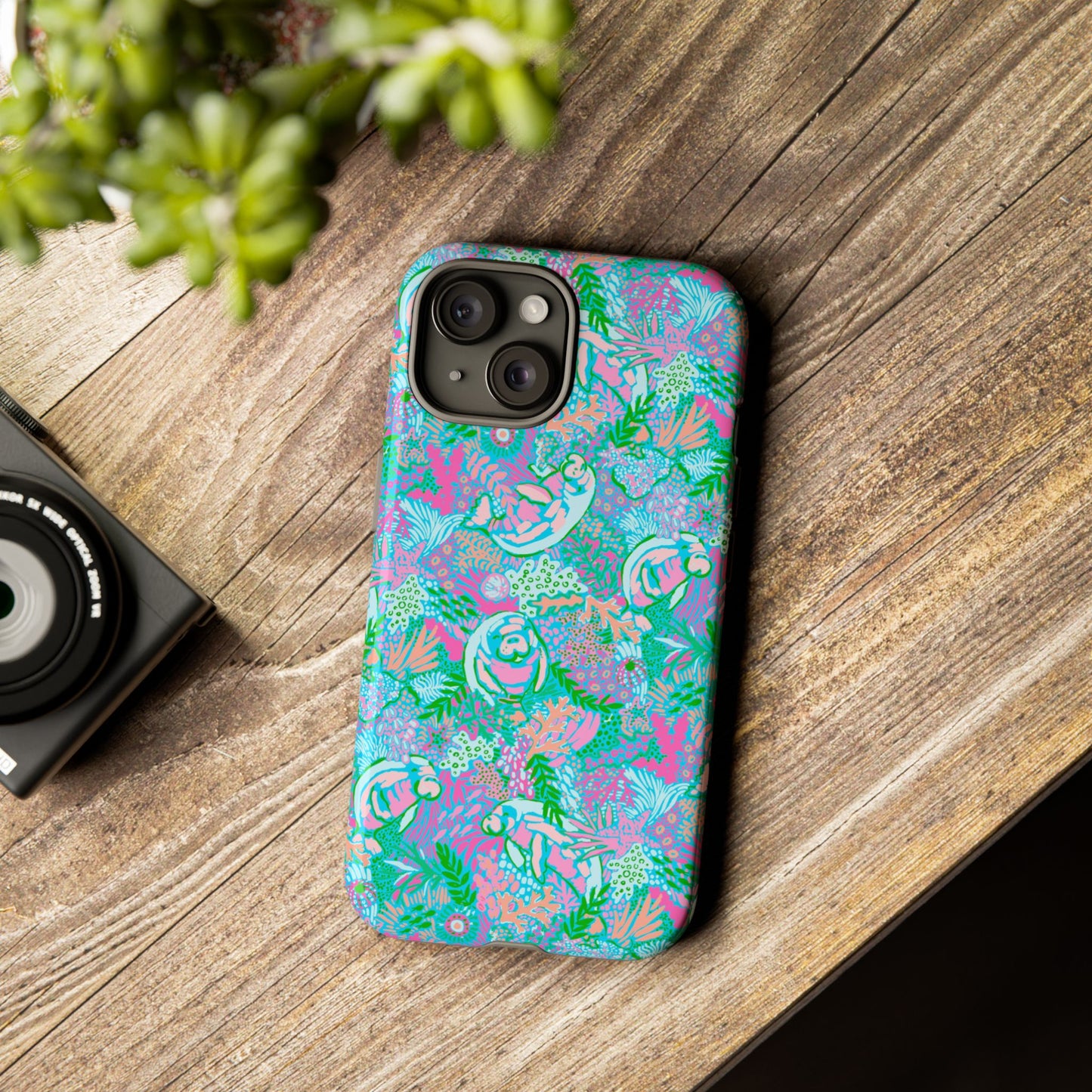 Manatee Paradise iPhone Case