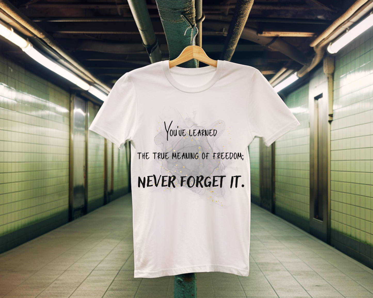 Freedom Learned | white | Unisex