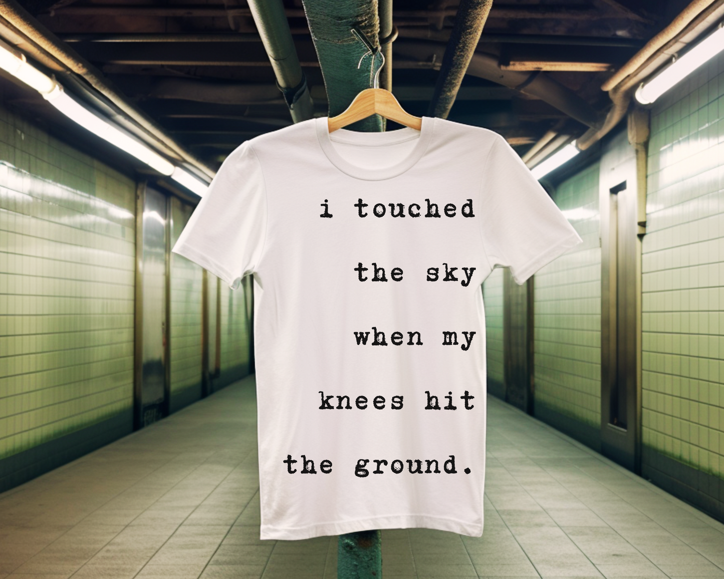 From Knees to Clouds | white | Unisex