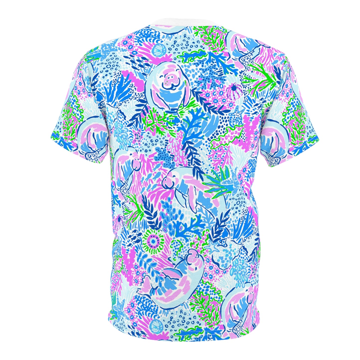 Manatee Paradise All-Over-Print T-Shirt