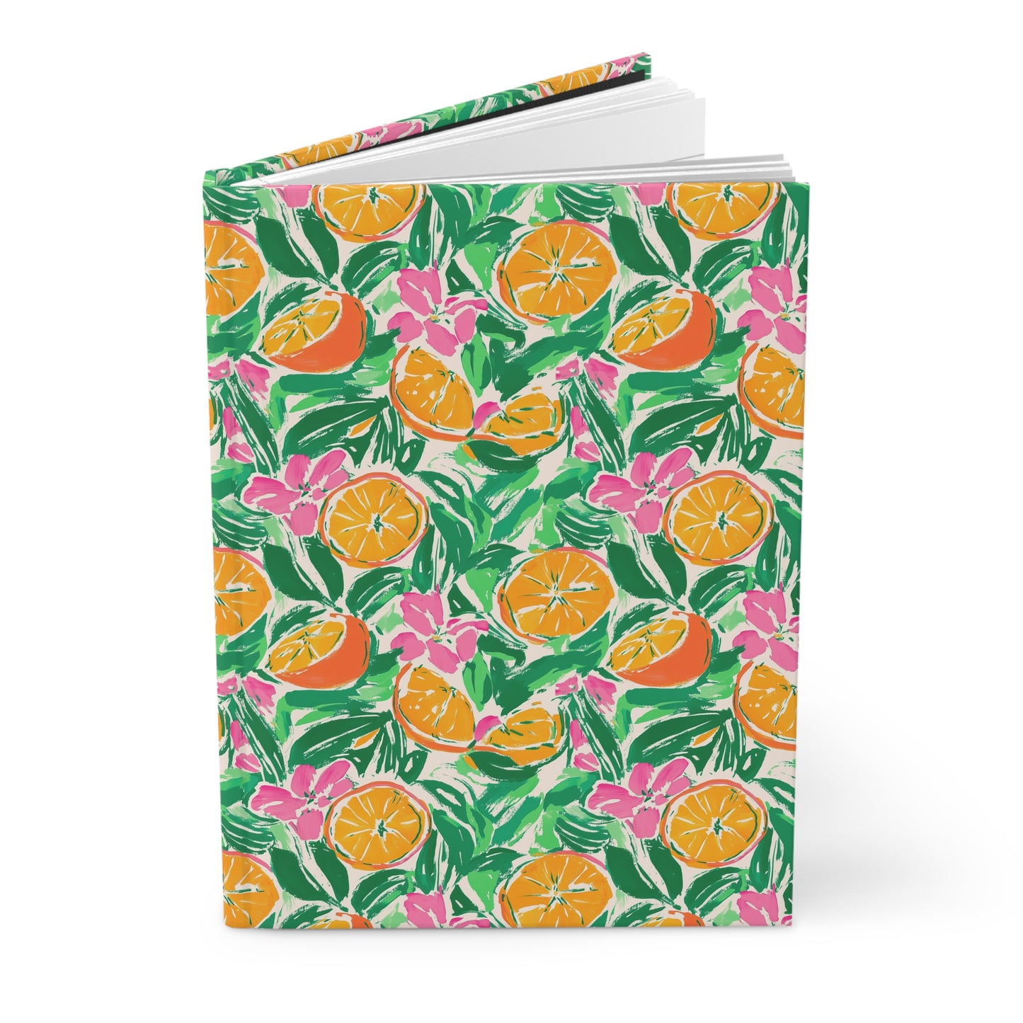 Sunshine Citrus Hardcover Journal