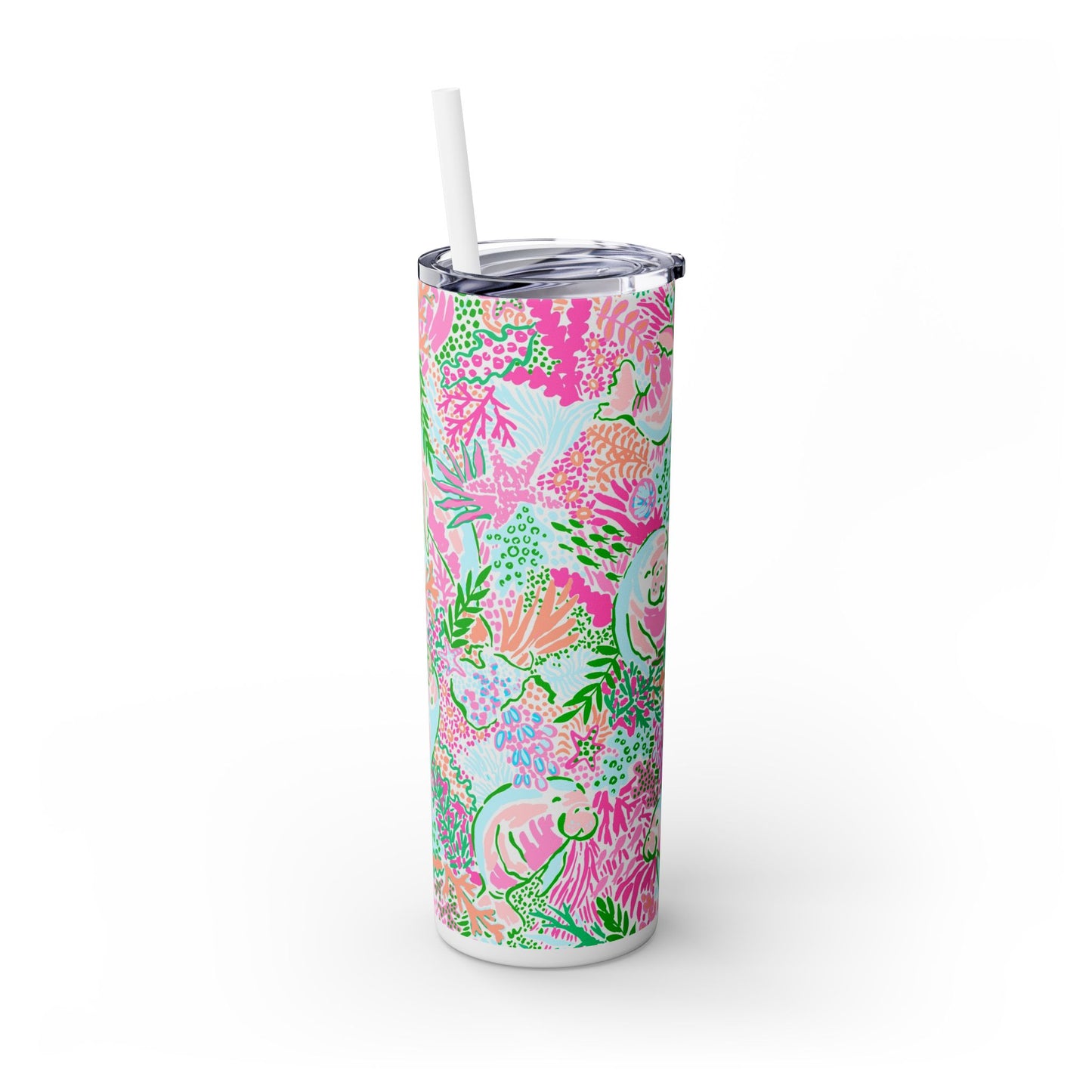 Manatee Paradise Skinny Tumbler