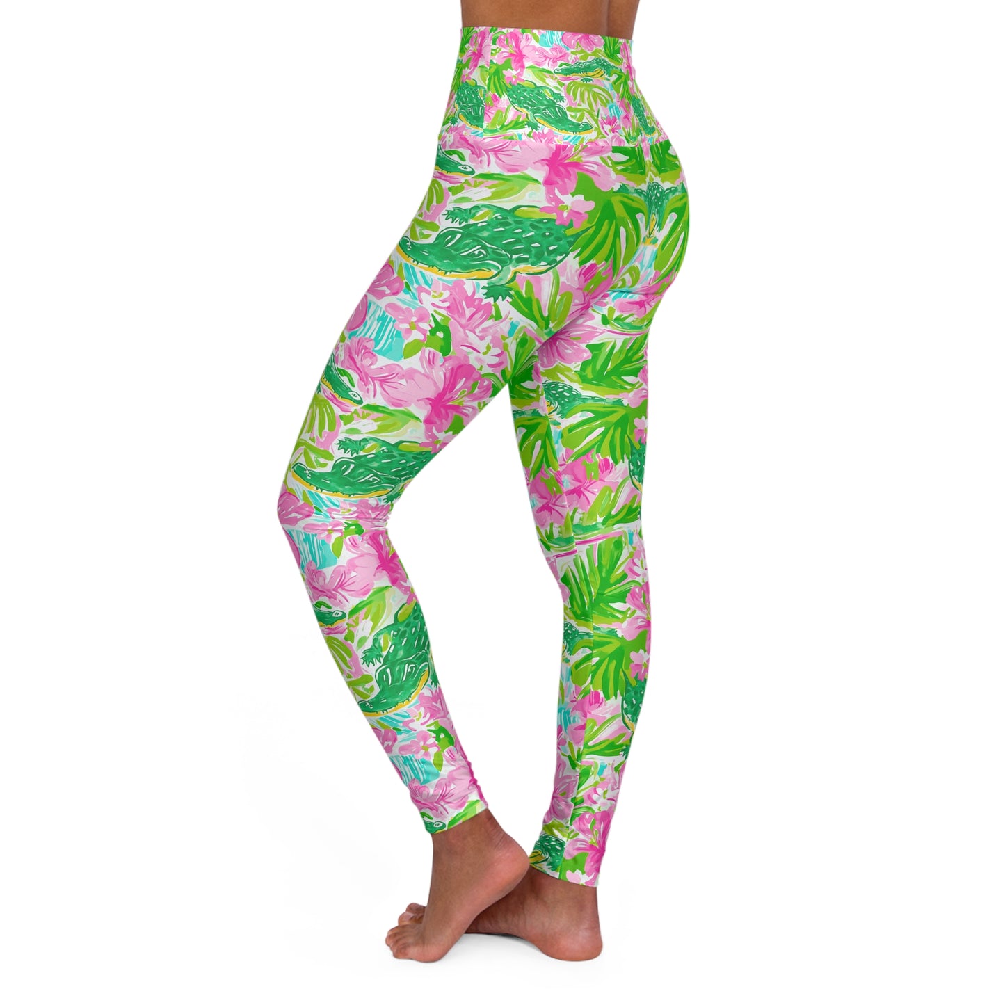 Swamp King High Waisted Yoga Leggings