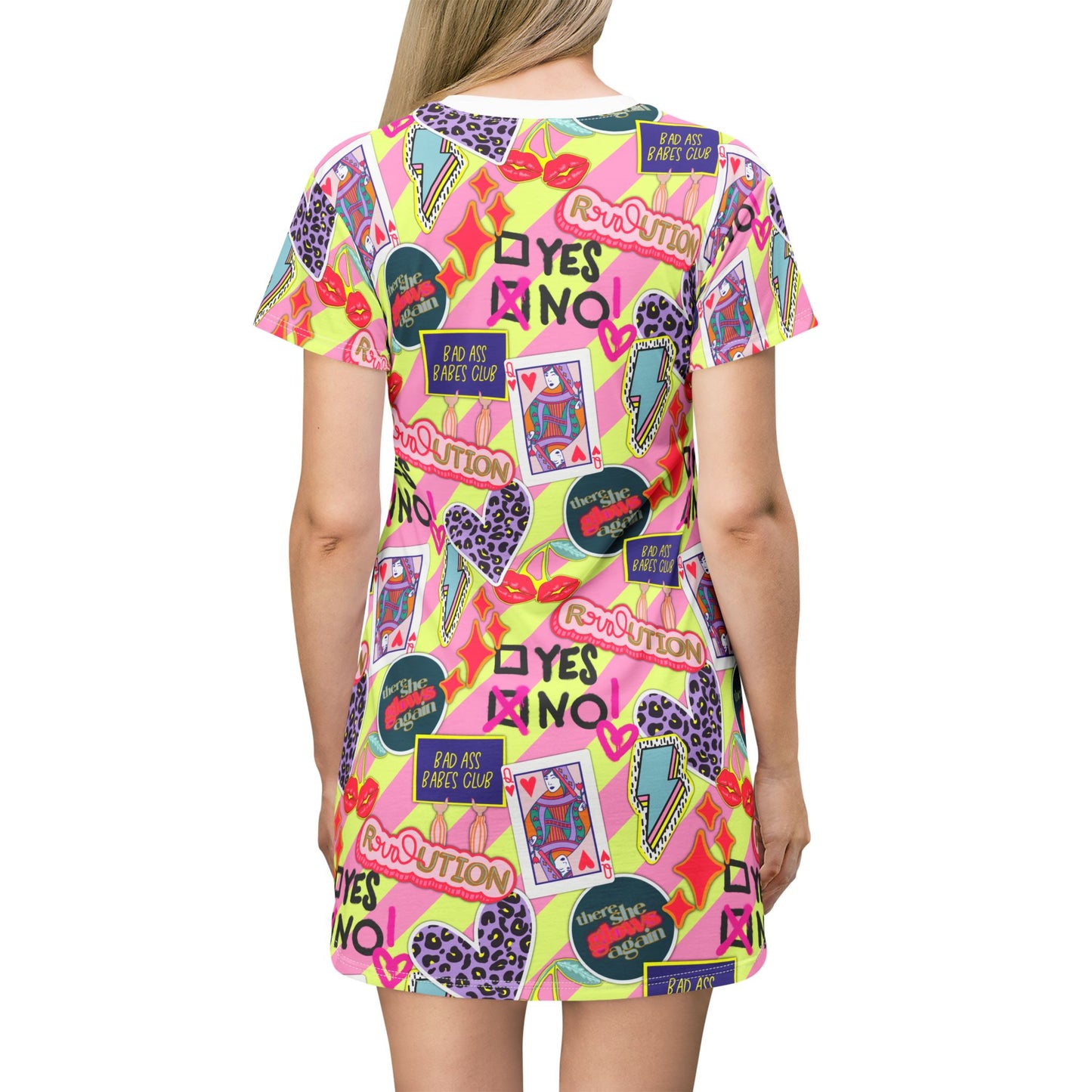 Girl Power Revolution T-Shirt Dress