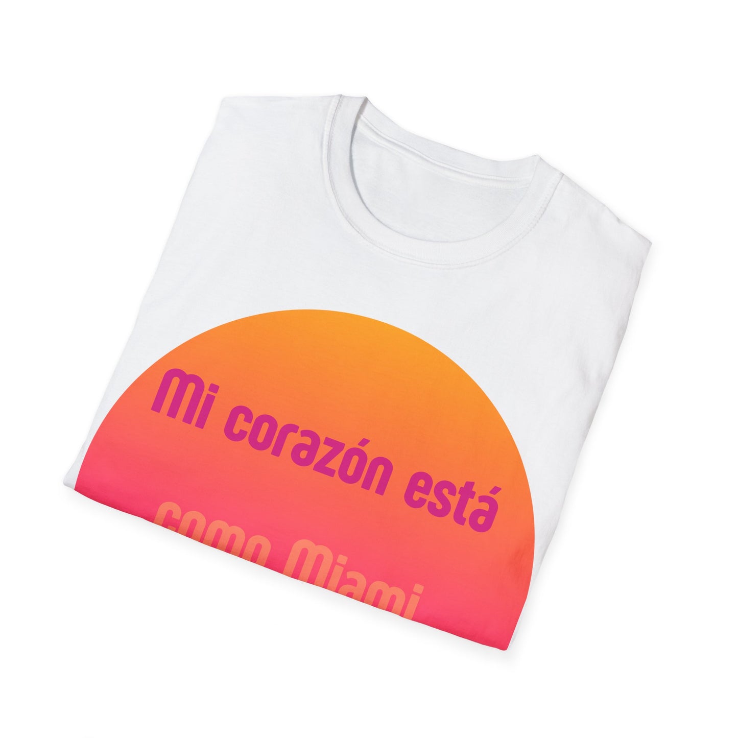 Heart in the 305 | white | Unisex