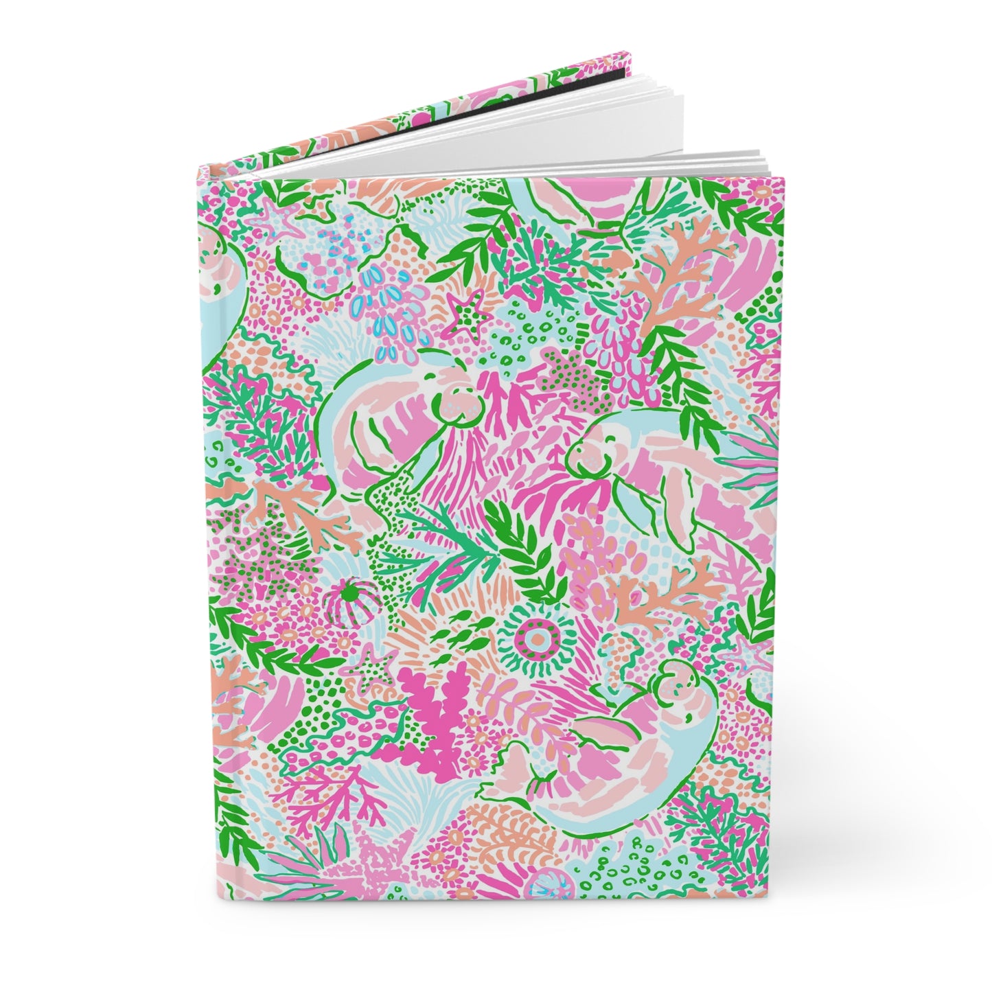 Manatee Paradise Hardcover Journal
