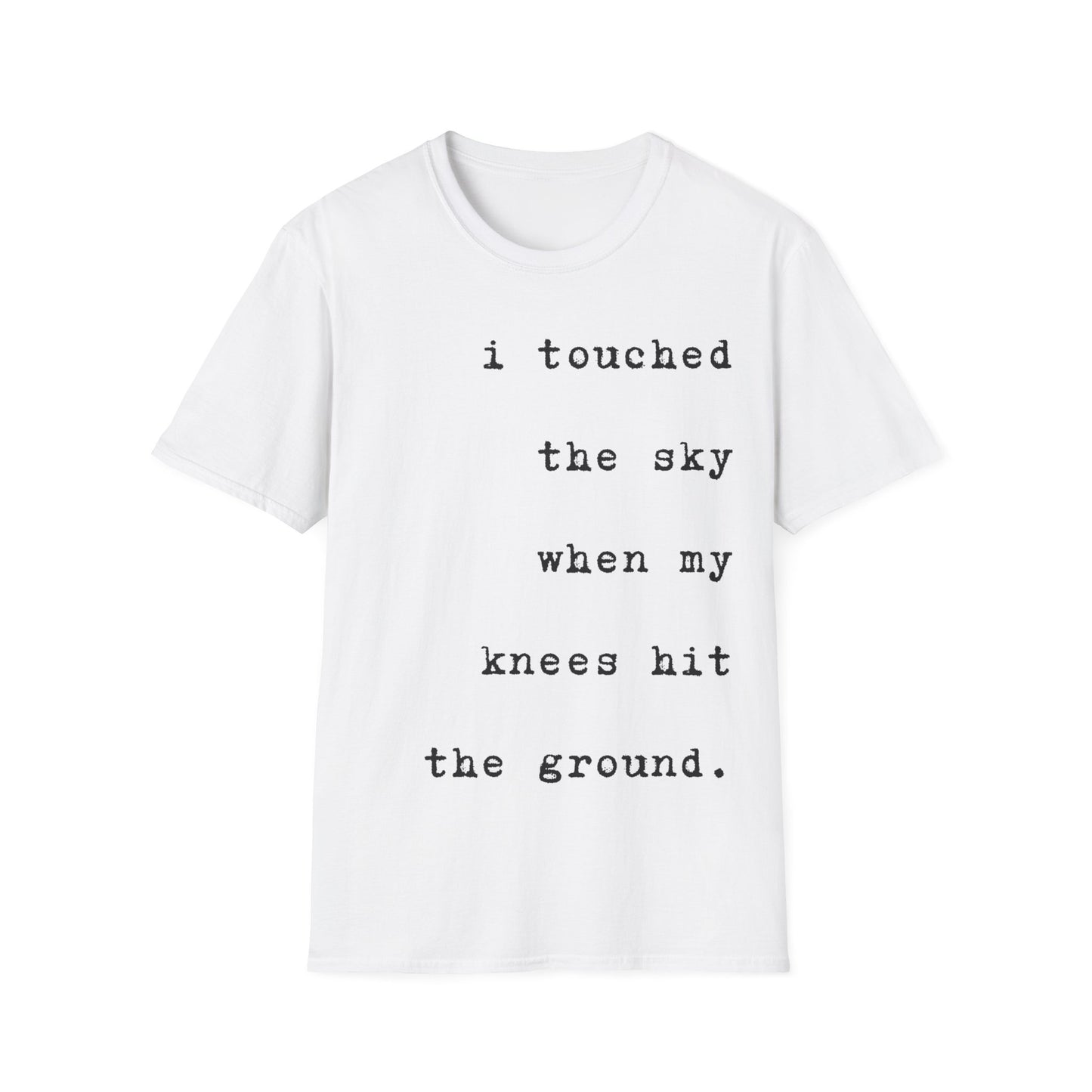From Knees to Clouds | white | Unisex