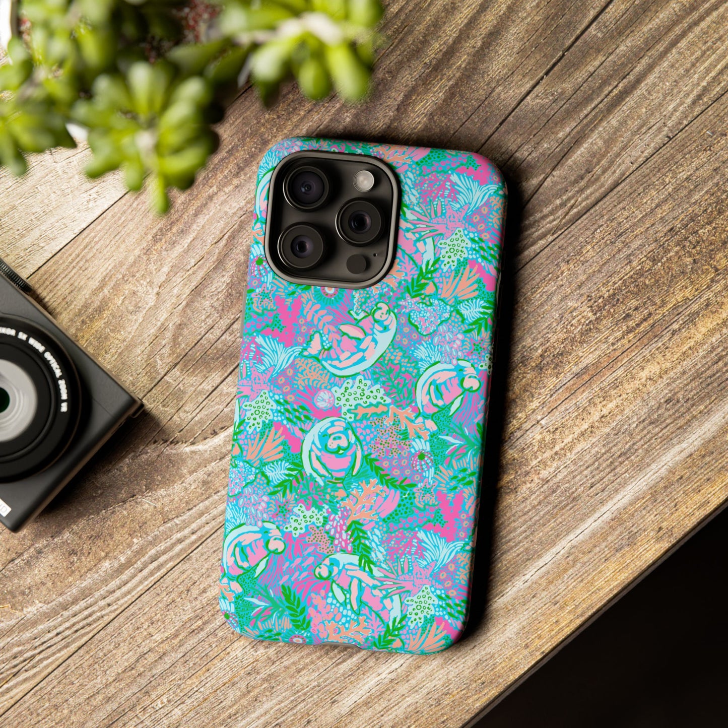 Manatee Paradise iPhone Case