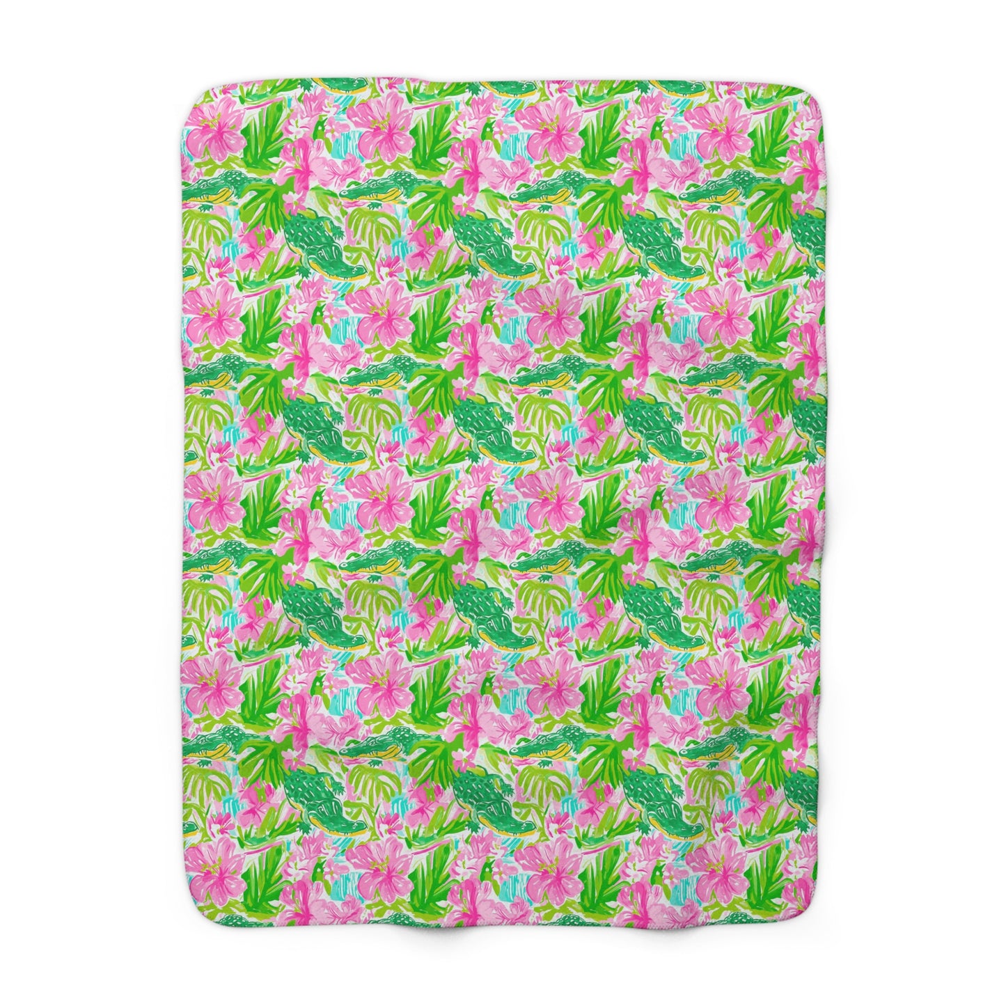 Swamp King Sherpa Fleece Blanket