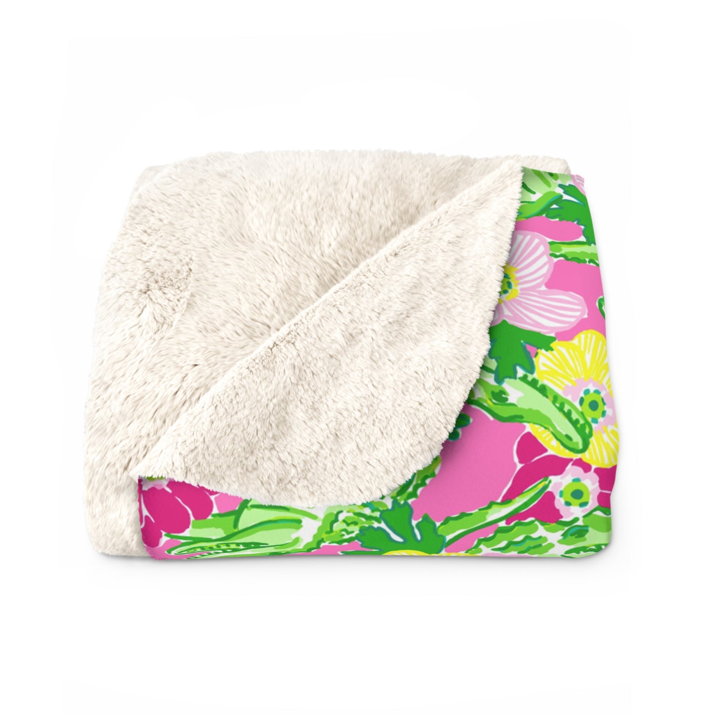 Gator Groove Sherpa Fleece Blanket