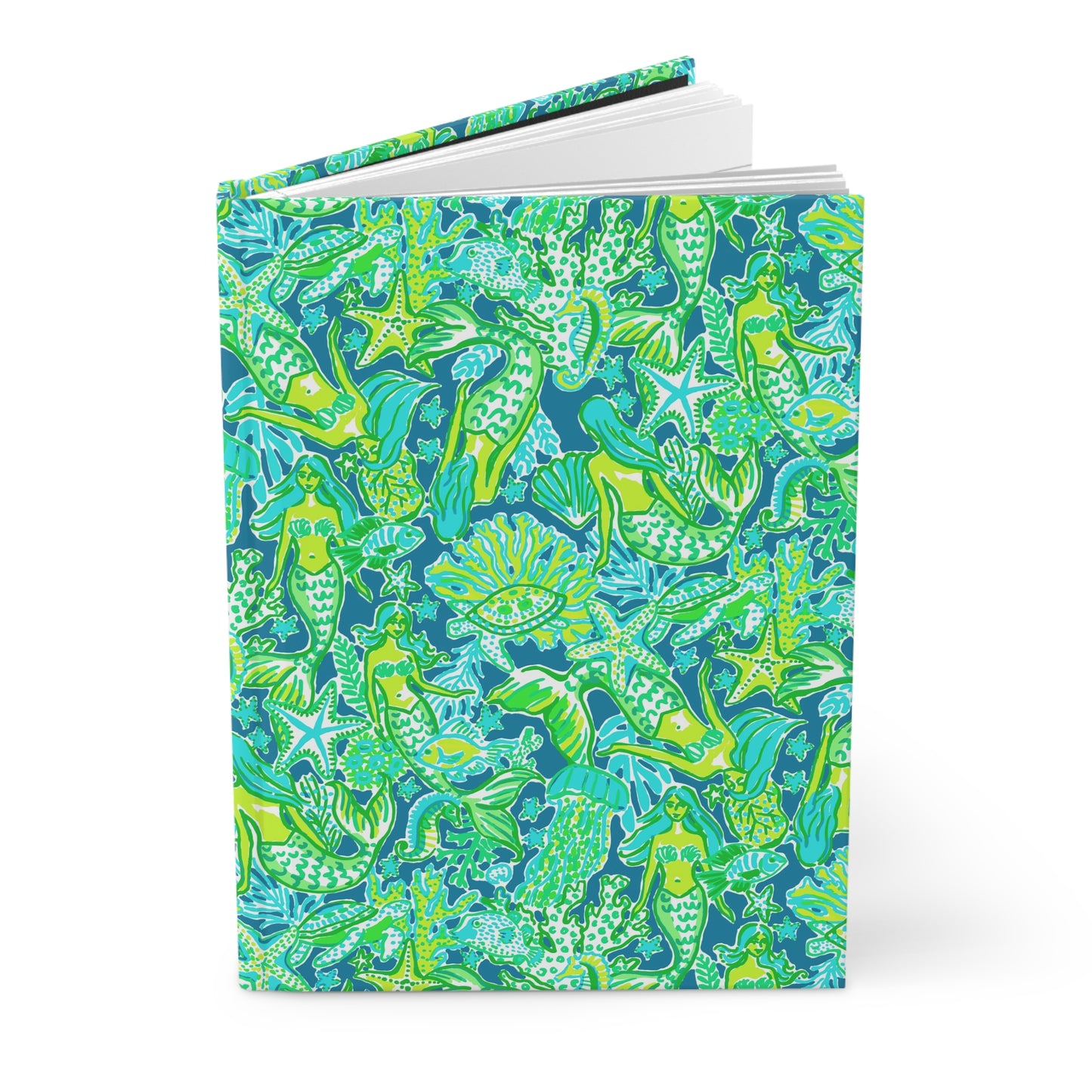Emerald Mermaid Hardcover Journal