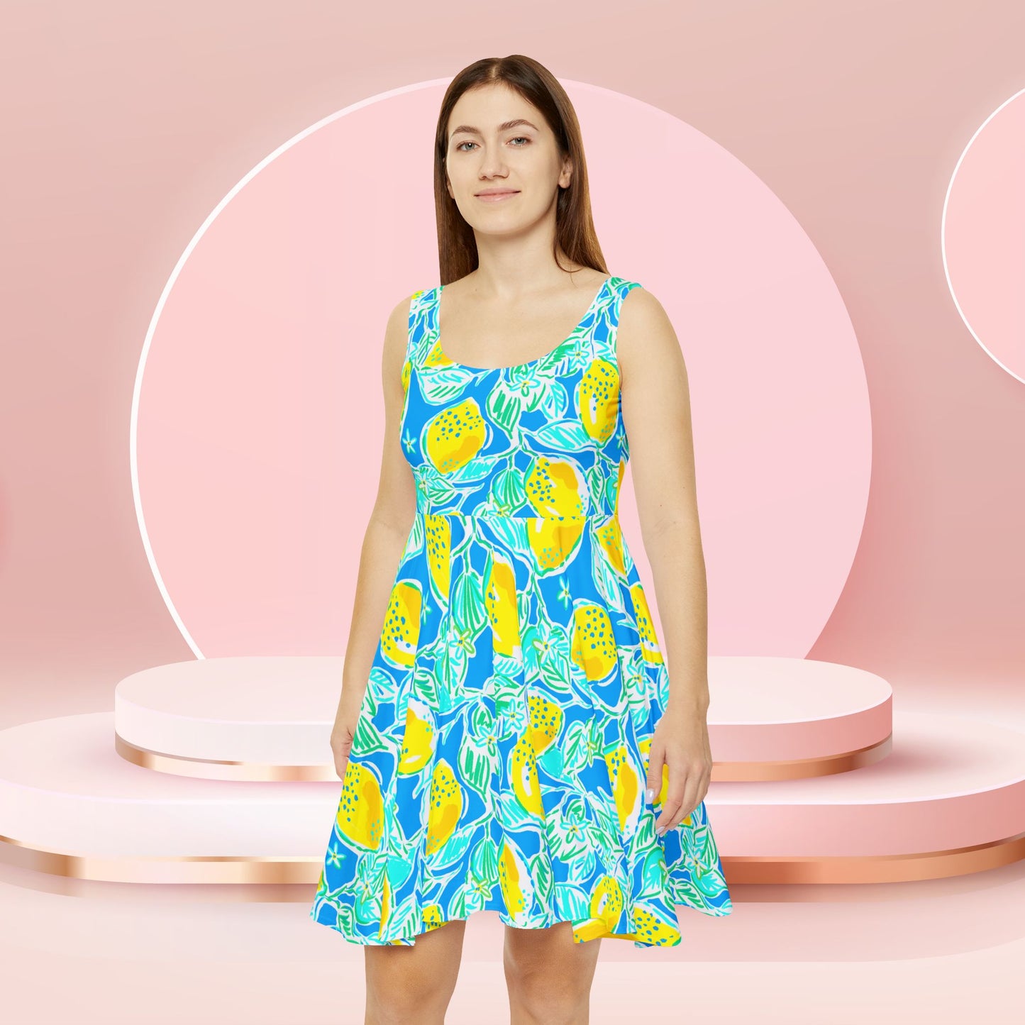 Lemonade Days Skater Dress