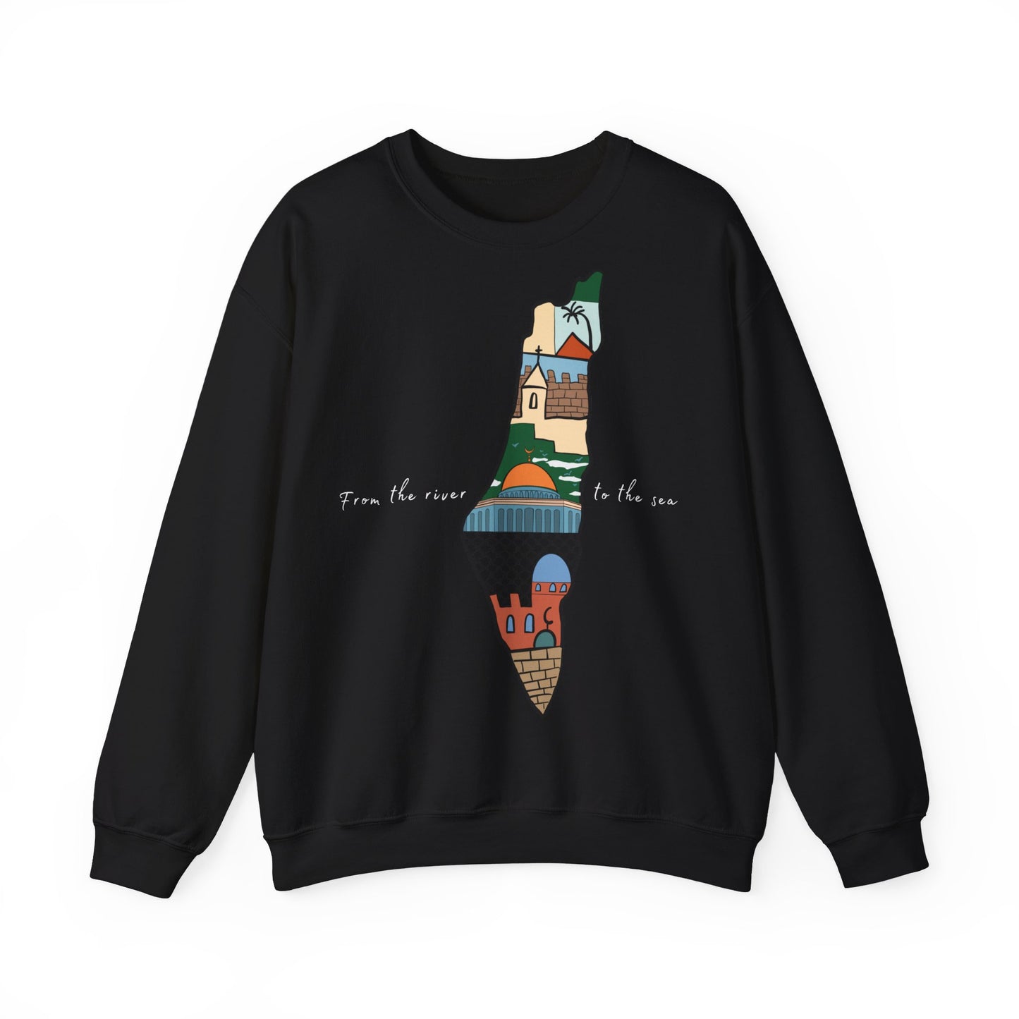 Mapwear: Palestine Edition Sweatshirt | Women