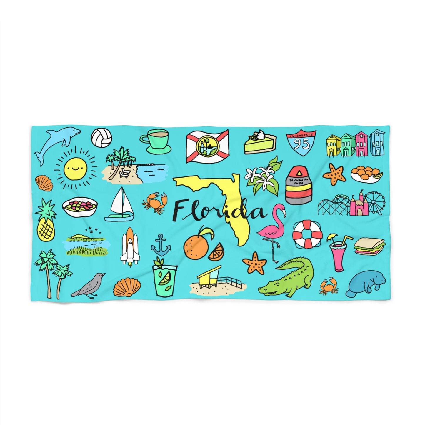 Tropicool Florida Towel