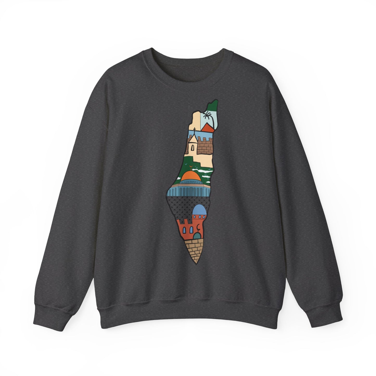 Mapwear: Palestine Edition Sweatshirt | Men