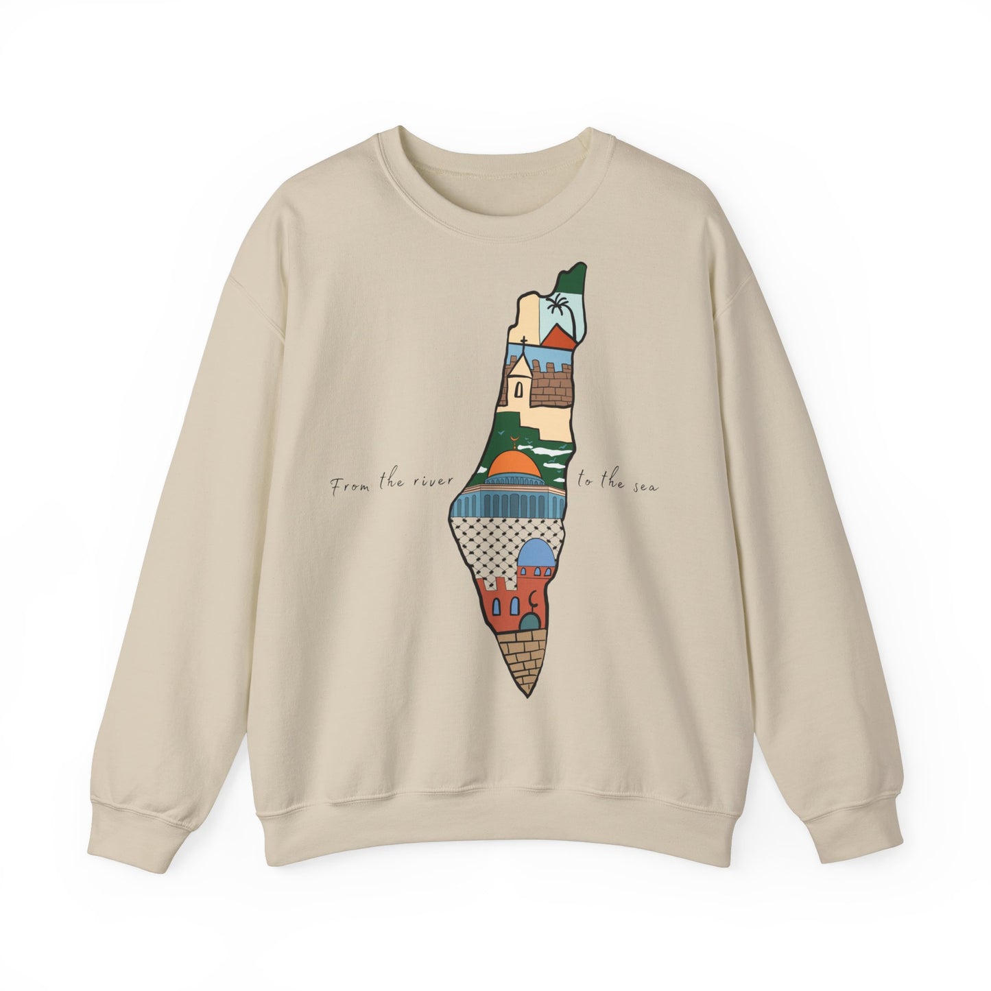Mapwear: Palestine Edition Sweatshirt | Men