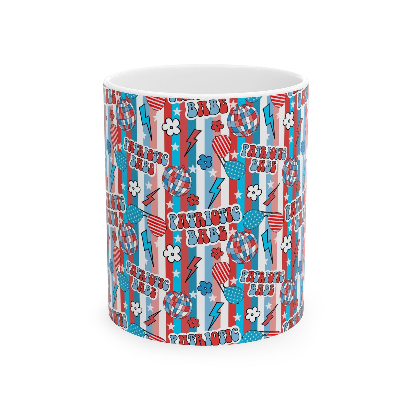 Patriotic Babe Mug