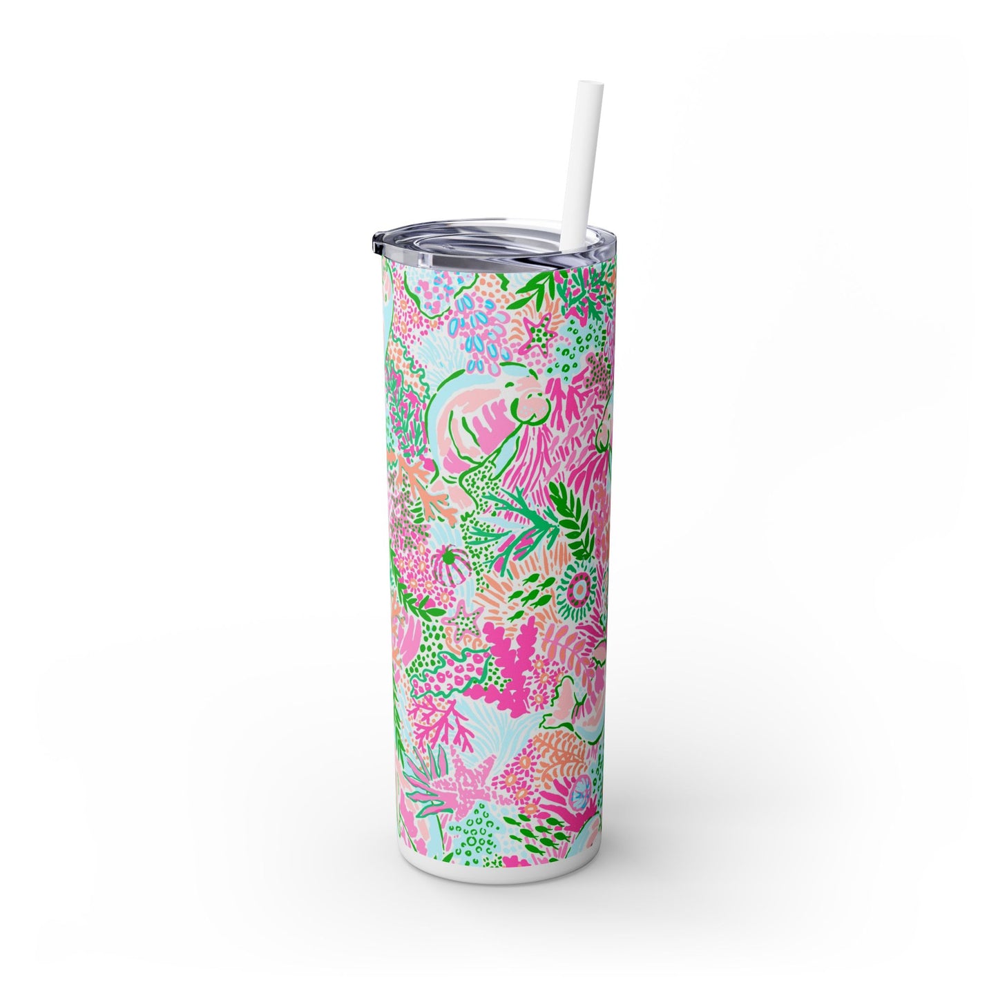 Manatee Paradise Skinny Tumbler