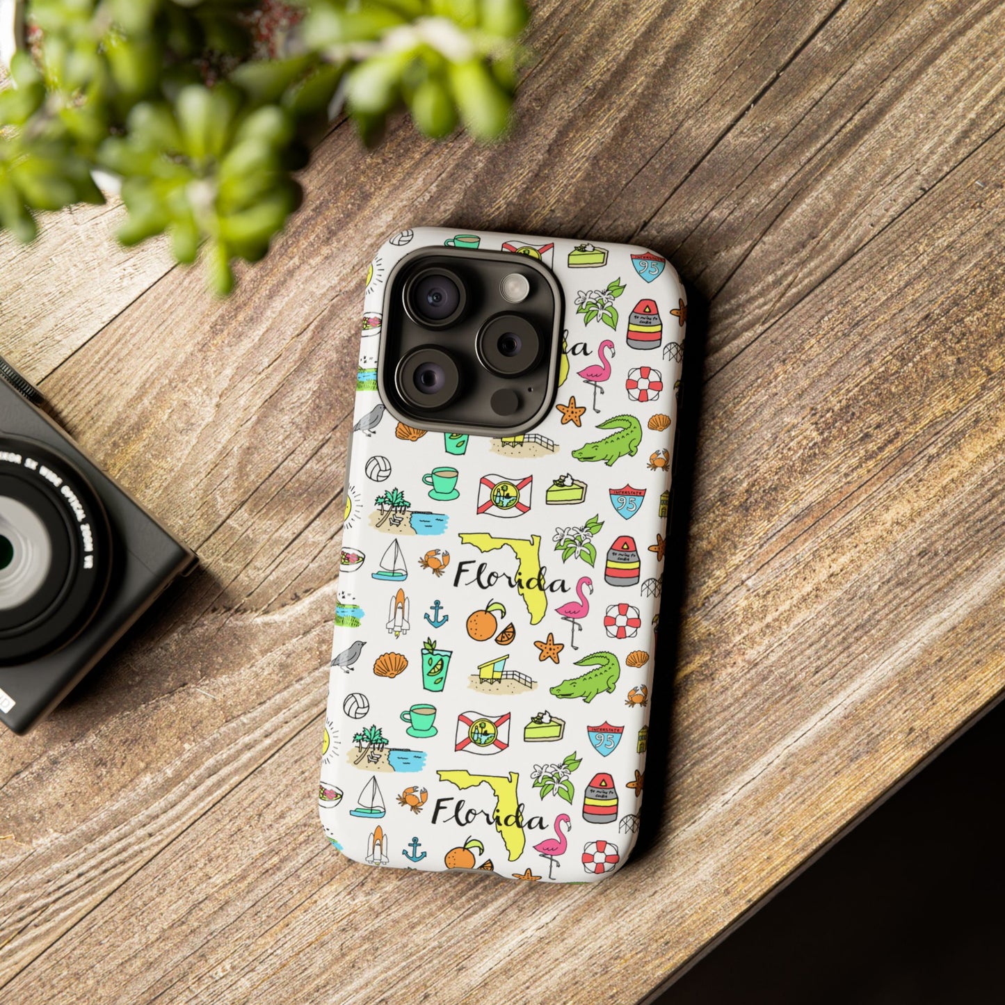 Tropicool Florida iPhone Case