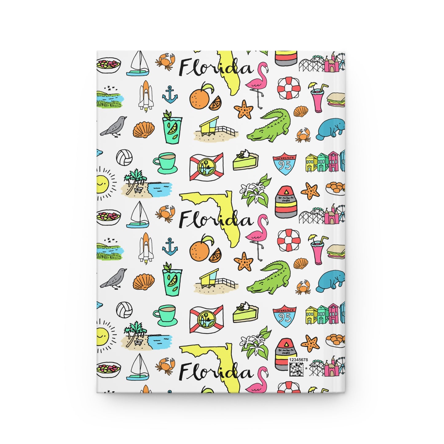 Tropicool Florida Hardcover Journal