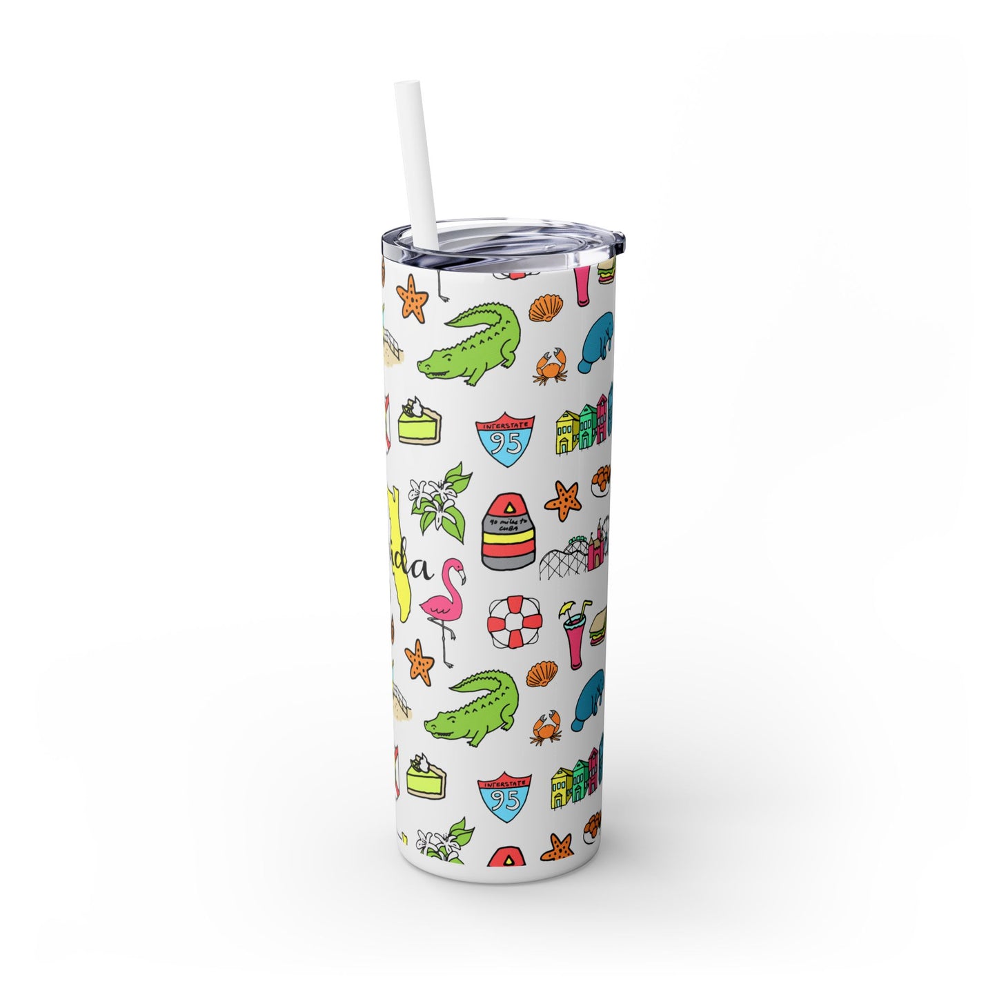 Tropicool Florida Skinny Tumbler