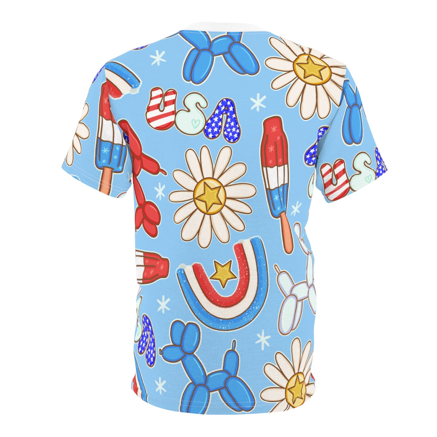 Sunny Celebrations All-Over-Print T-Shirt