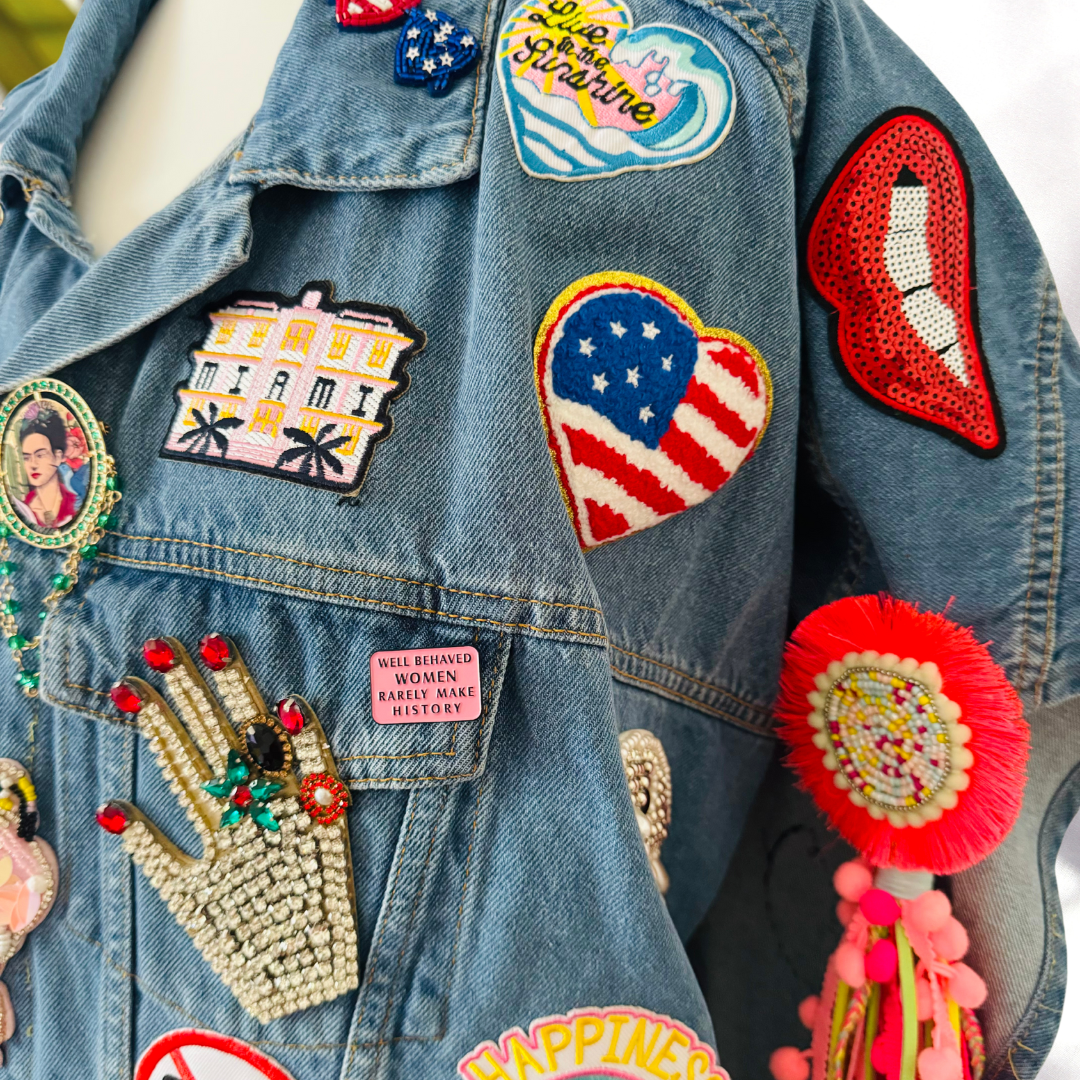 Stars and Stripes - Handcrafted Unique Custom Vest