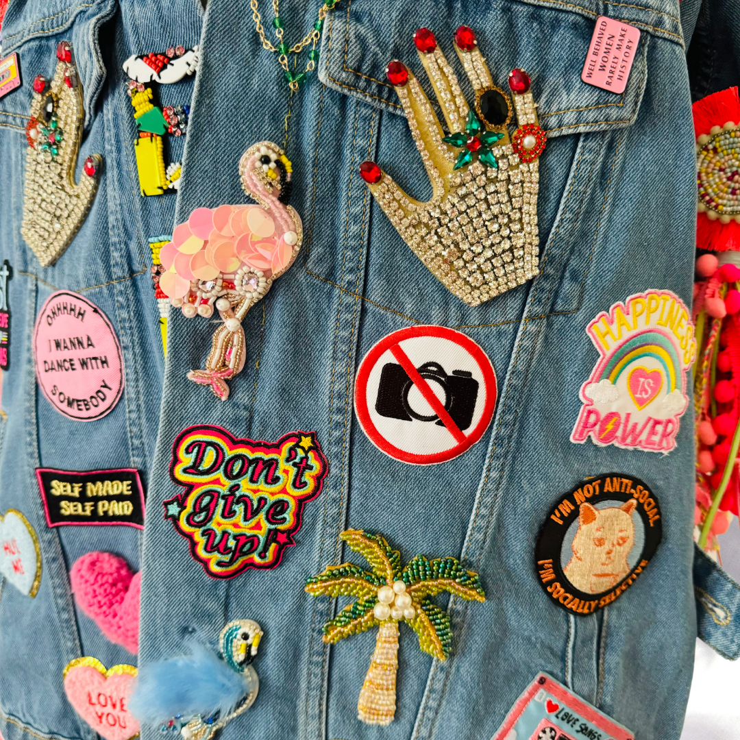 Stars and Stripes - Handcrafted Unique Custom Vest
