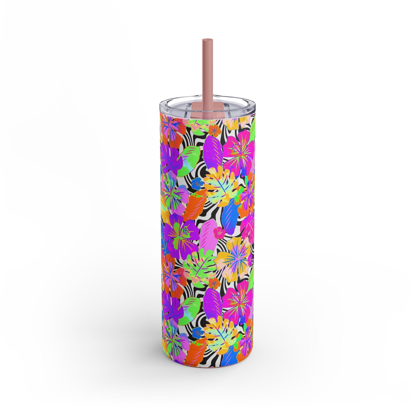 Fueling the Fire Skinny Tumbler with screw-on slide