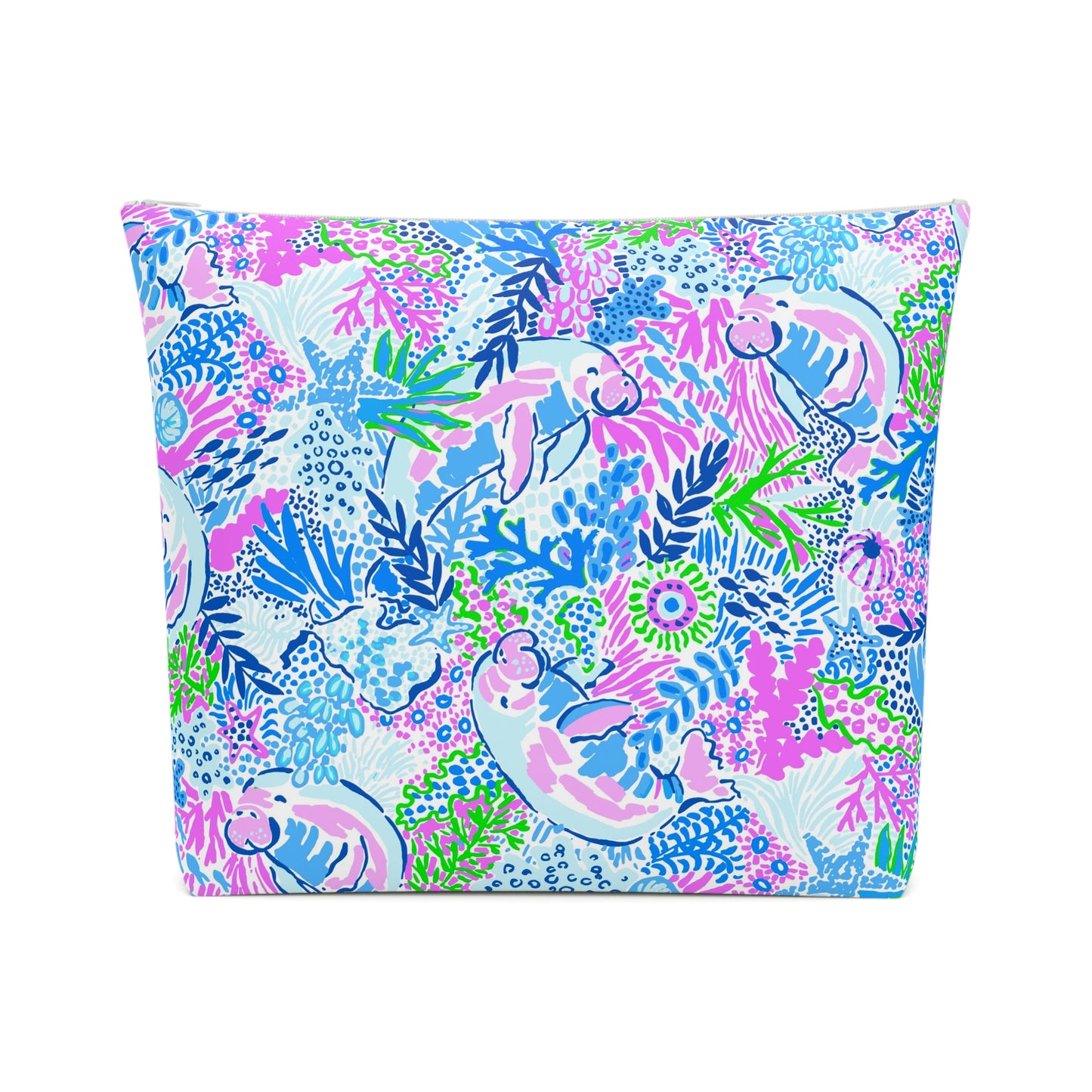 Manatee Paradise Cosmetic Bag