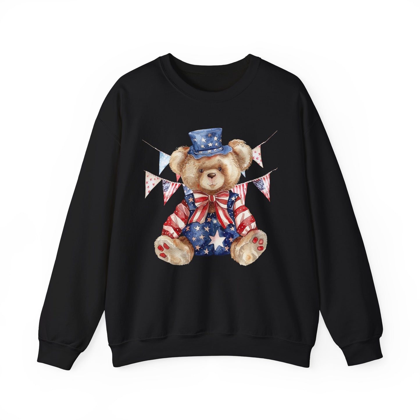Patriotic Teddy Bear Sweatshirt | Unisex