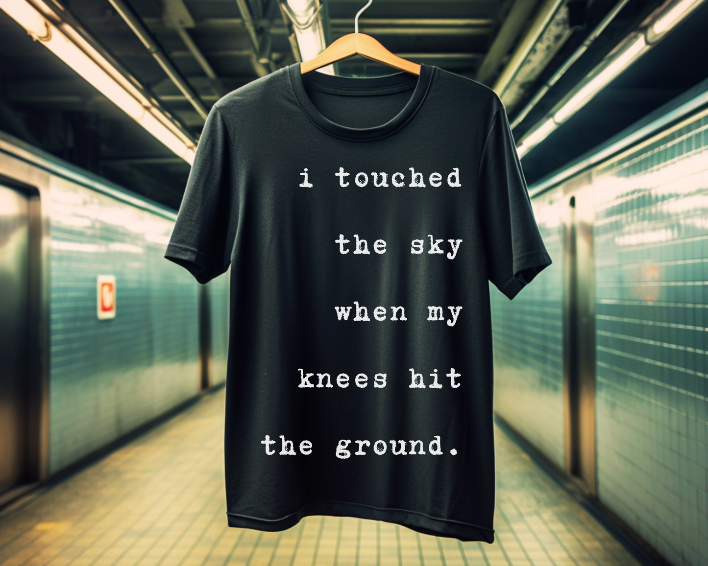 From Knees to Clouds | black | Unisex