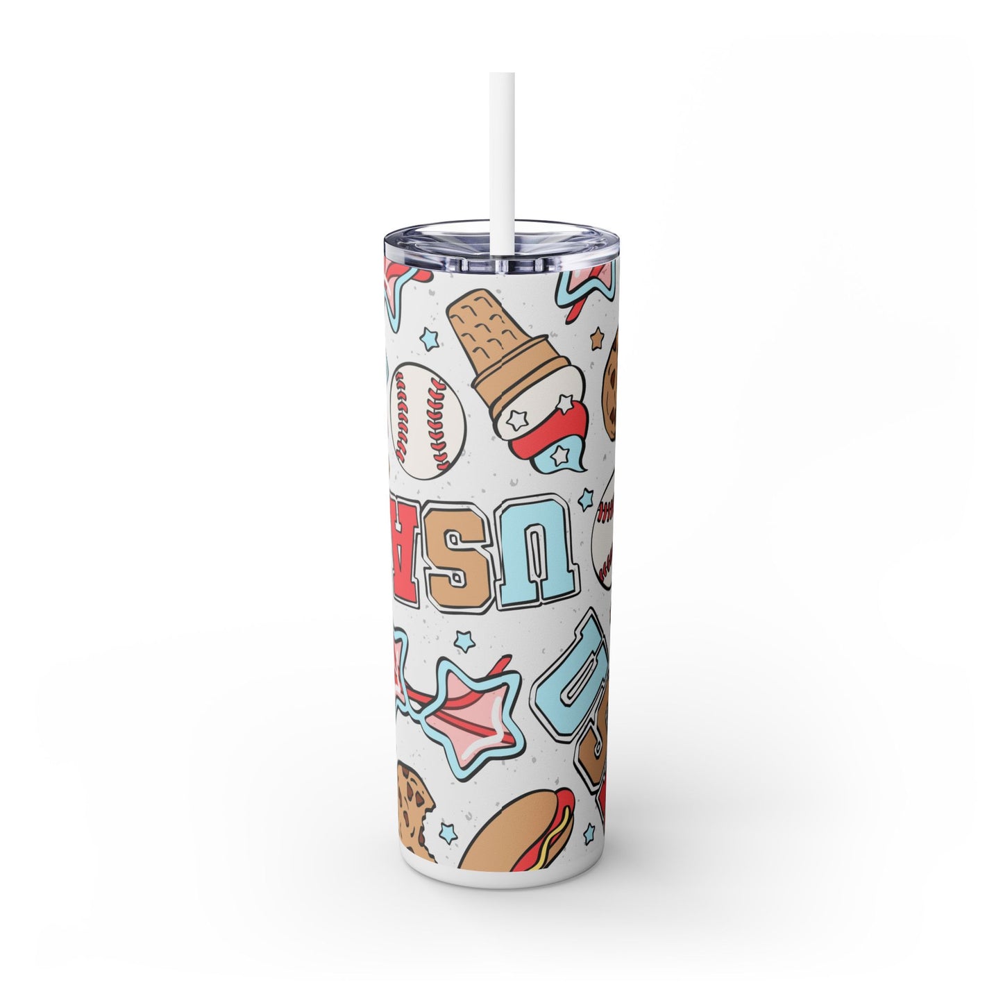 American Treats Skinny Tumbler