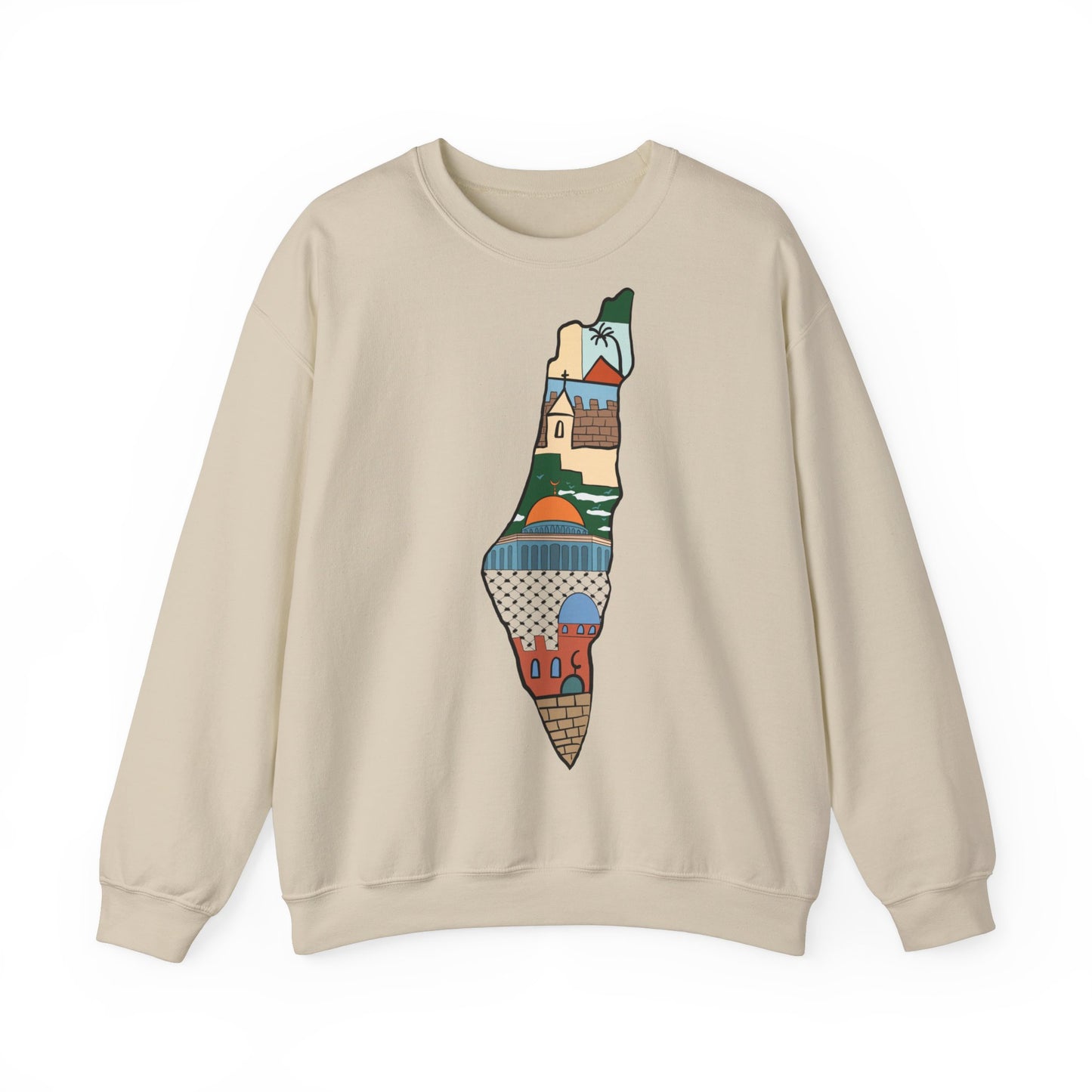 Mapwear: Palestine Edition Sweatshirt | Men